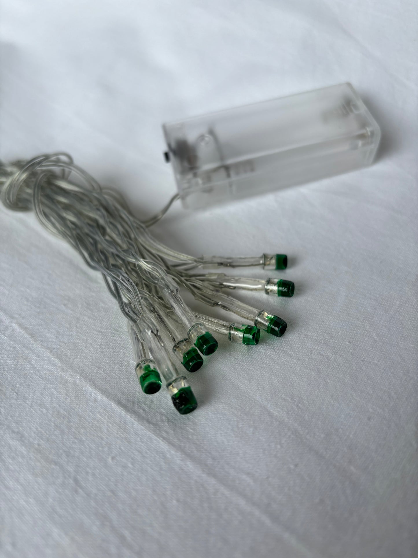 Battery lights - Turquoise 2m