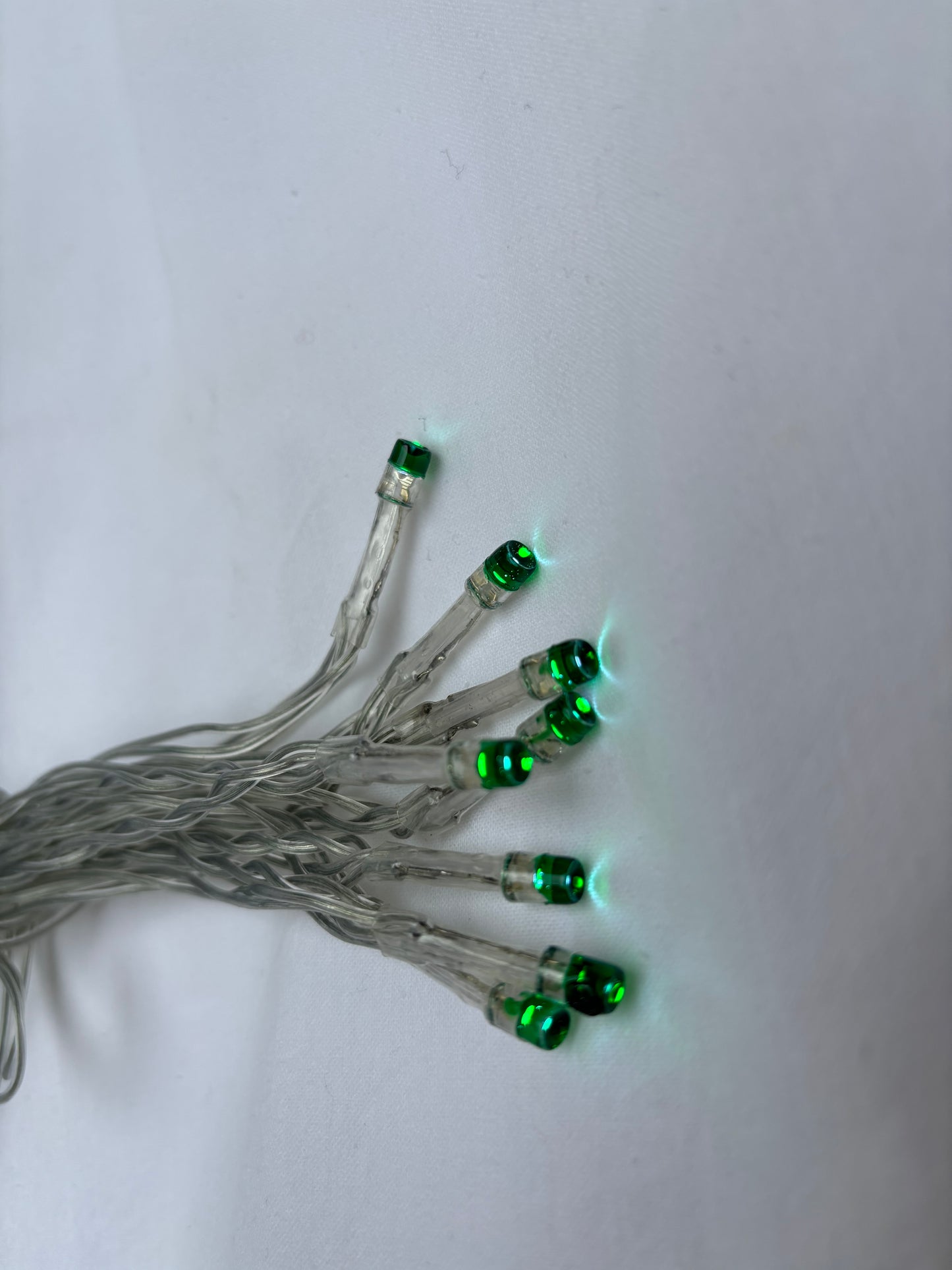 Battery lights - Turquoise 2m