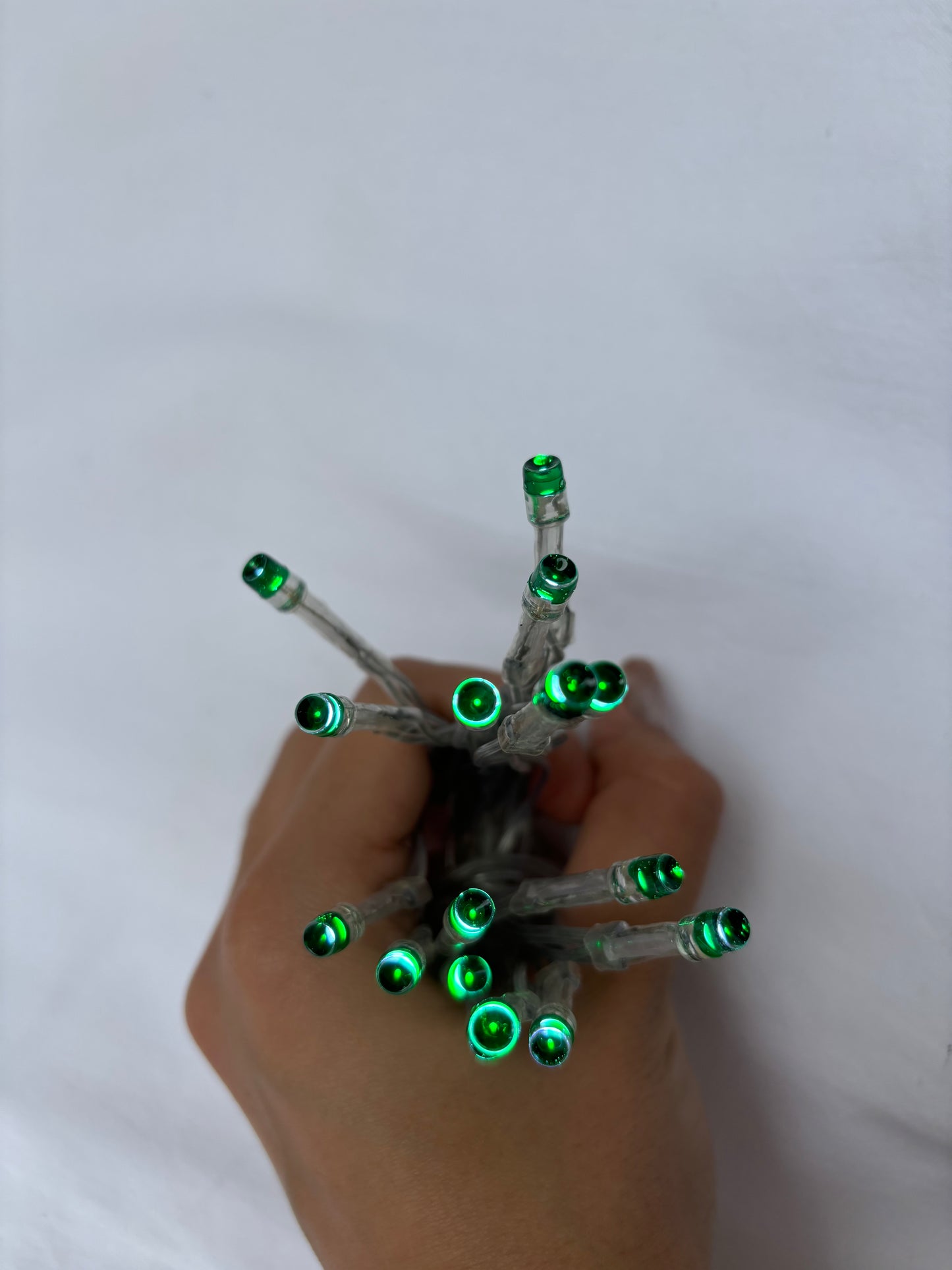 Battery lights - Turquoise 2m