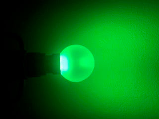Globe LED G45-B22 - Green 1W