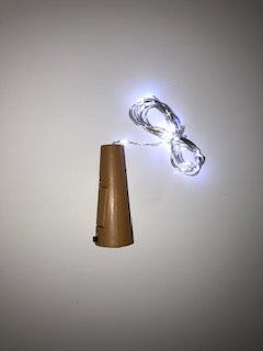MicroLED Cork lights 1.5m Copper Wire, Bright White