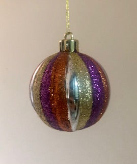 Christmas Baubles Striped