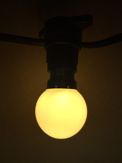Globe LED G45-B22 - warm white 1W