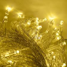 LED Fairy Lights Strings - Warm White 2850K 20m Steady