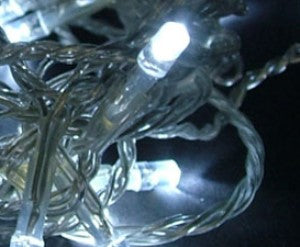 LED Fairy Lights Strings - Bright White 20m - Steady