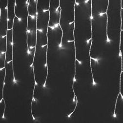 Icicle Lights - Bright White - 4m