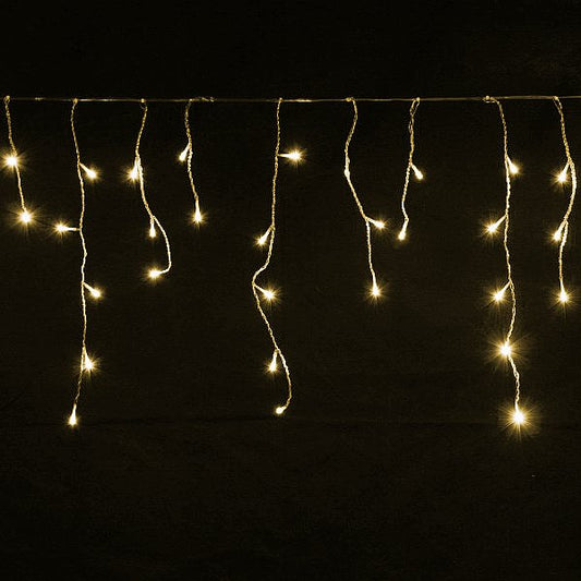 Icicle Lights - Warm White - 4m